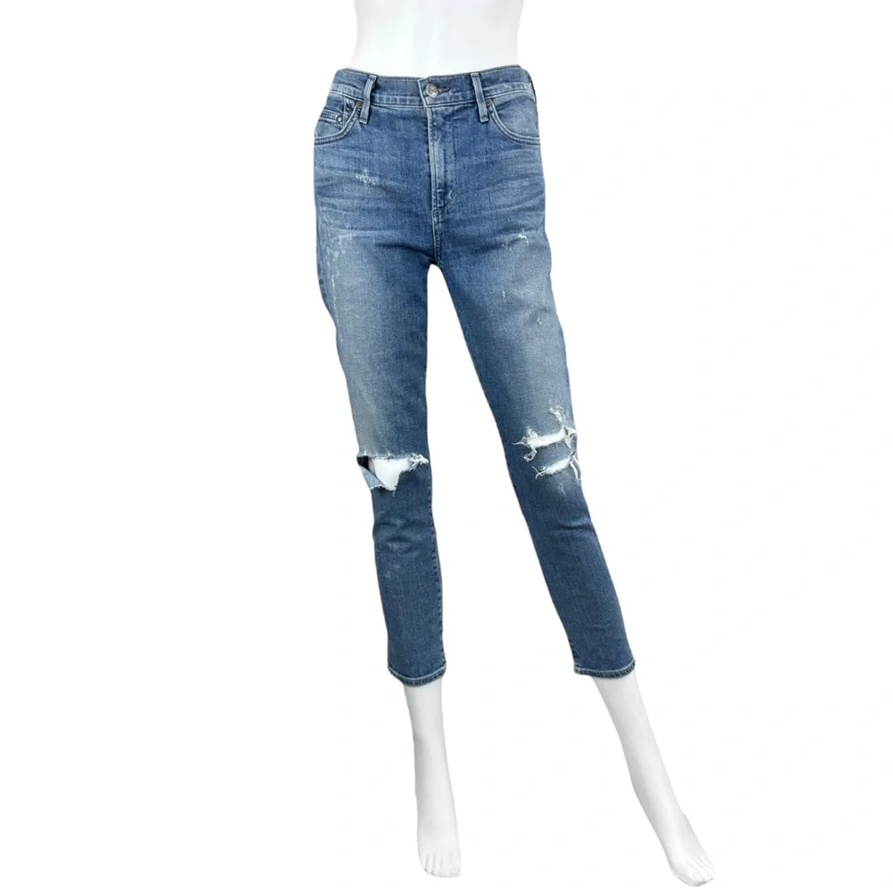 CITIZENS of HUMANITY ROCKET CROP High Rise Skinny Jeans Size 27 K0421